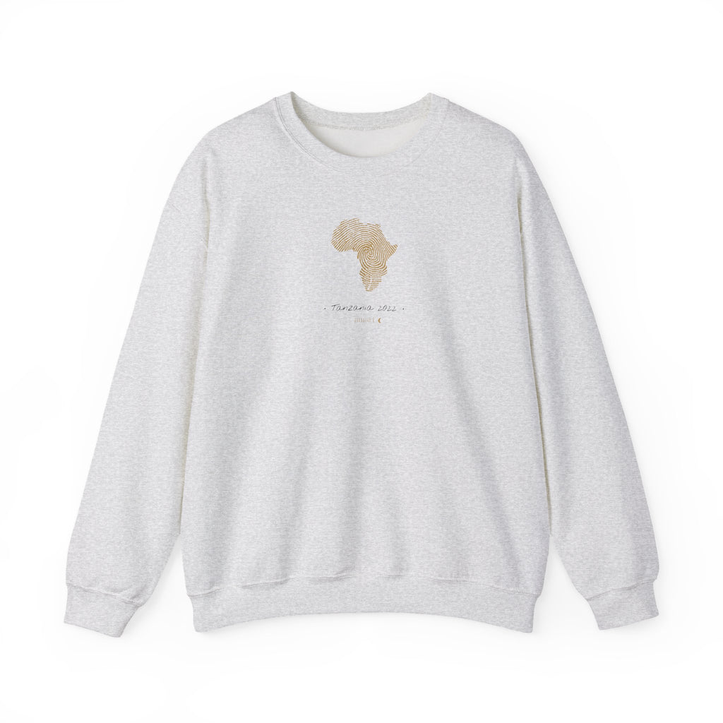 YOUR Africa | Personalized African Fingerprint Map Sweatshirt | Unisex Streetwear | amari