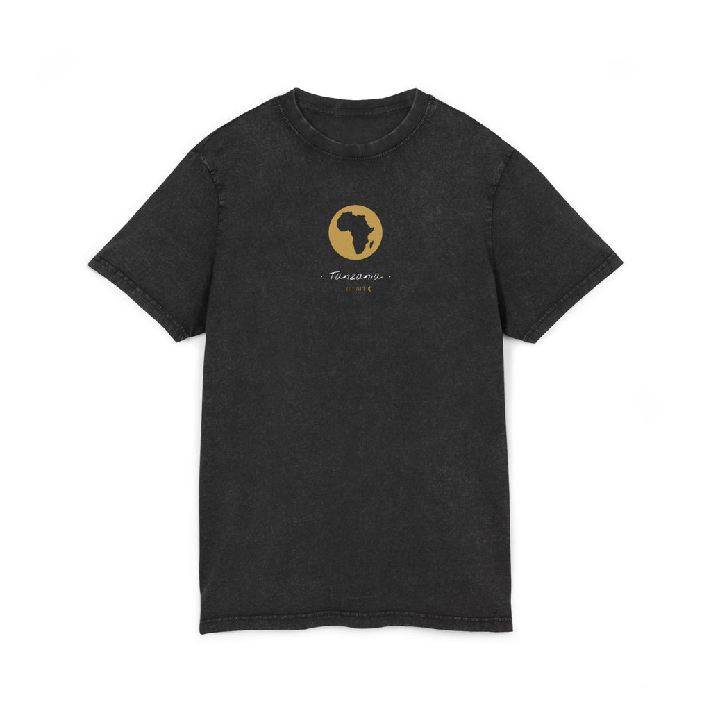 FAV Continent | Personalized African Map T-Shirt | Acid-washed Streetwear | amari