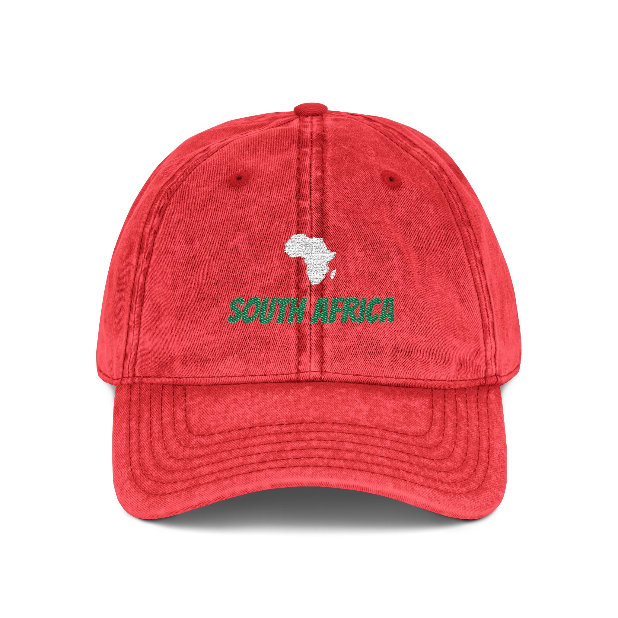FAV African Country? Personalized Vintage African Map Embroidered Cap | amari