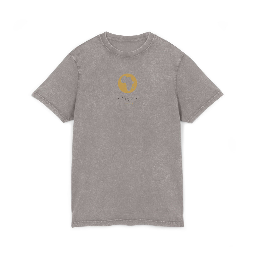 FAV Continent | Personalized African Map T-Shirt | Acid-washed Streetwear | amari