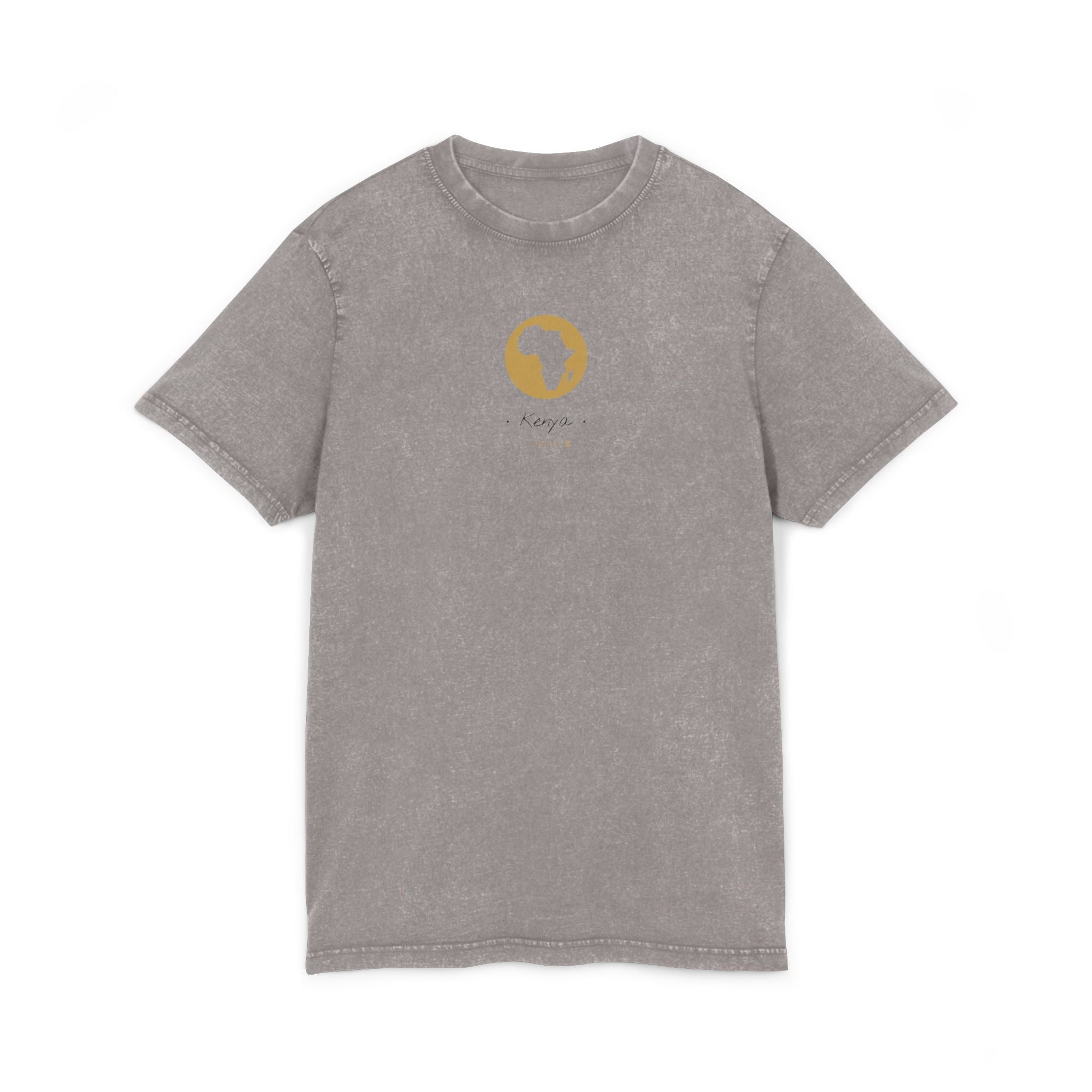 FAV Continent | Personalized African Map T-Shirt | Acid-washed Streetwear | amari