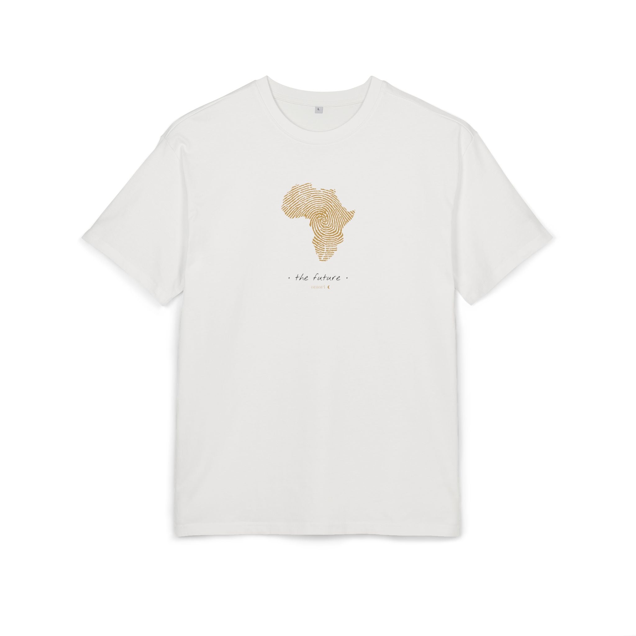 YOUR Africa | Personalized African Fingerprint Map T‑Shirt | Oversized Unisex Streetwear | amari