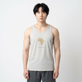 YOUR Africa | Personalized African Fingerprint Map Tank Top | Casual Unisex Streetwear | amari
