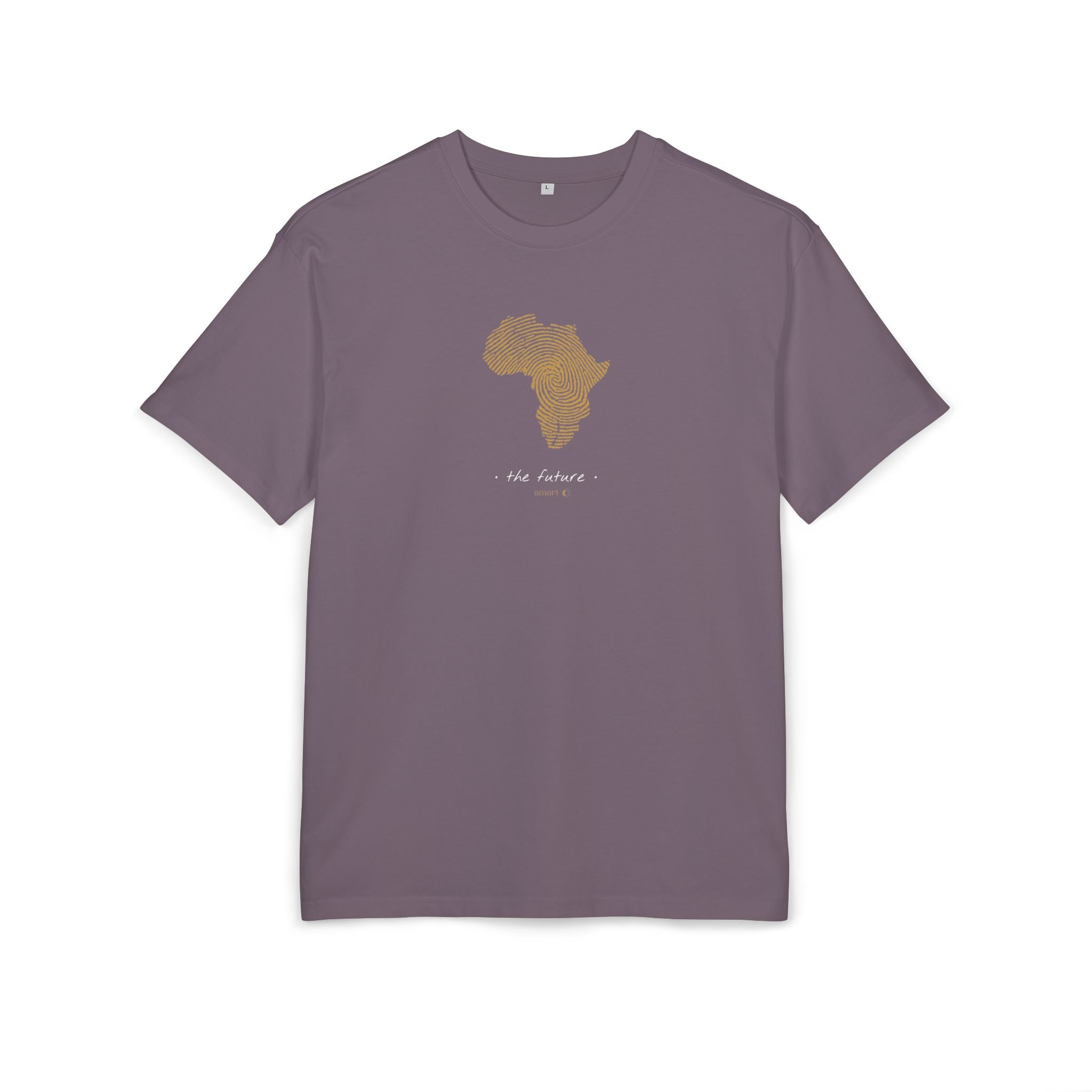 YOUR Africa | Personalized African Fingerprint Map T‑Shirt | Oversized Unisex Streetwear | amari