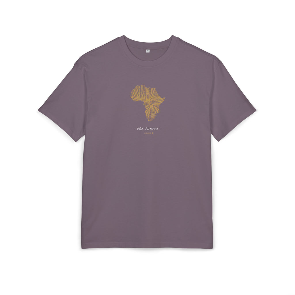 YOUR Africa | Personalized African Fingerprint Map T‑Shirt | Oversized Unisex Streetwear | amari