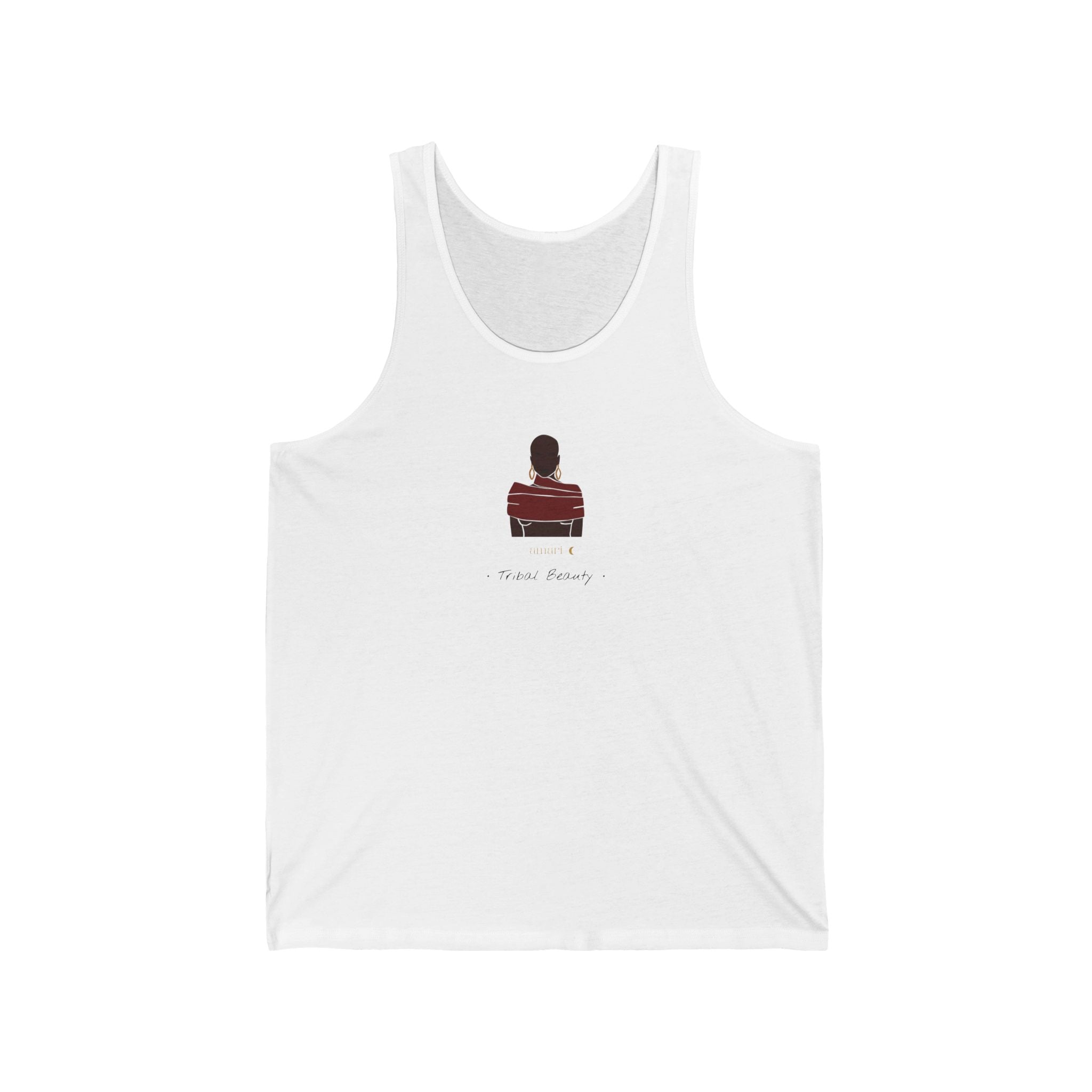 African BEAUTY | Personalized African Beauty Tank Top | Unisex Streetwear | amari