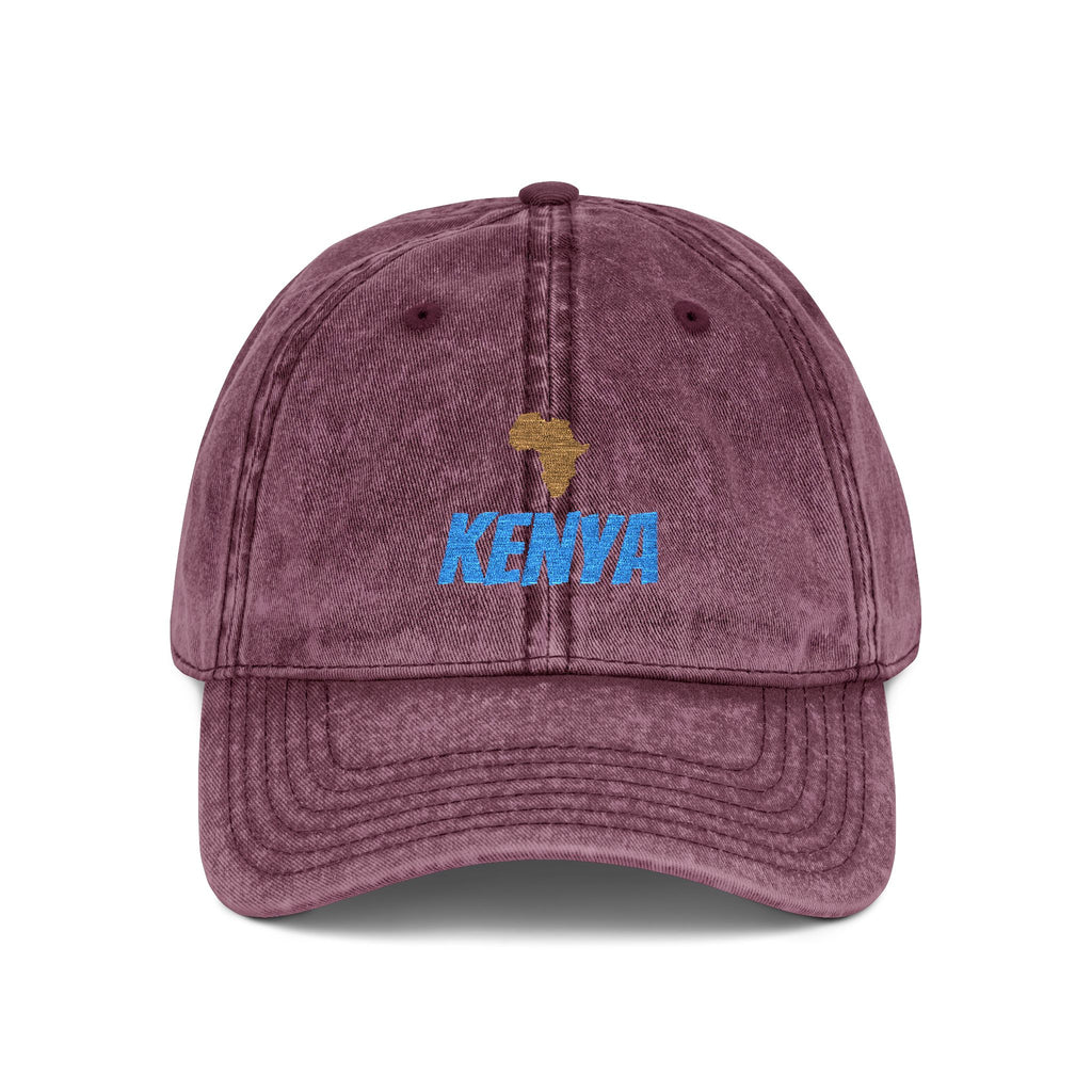 FAV African Country? Personalized Vintage African Map Embroidered Cap | amari
