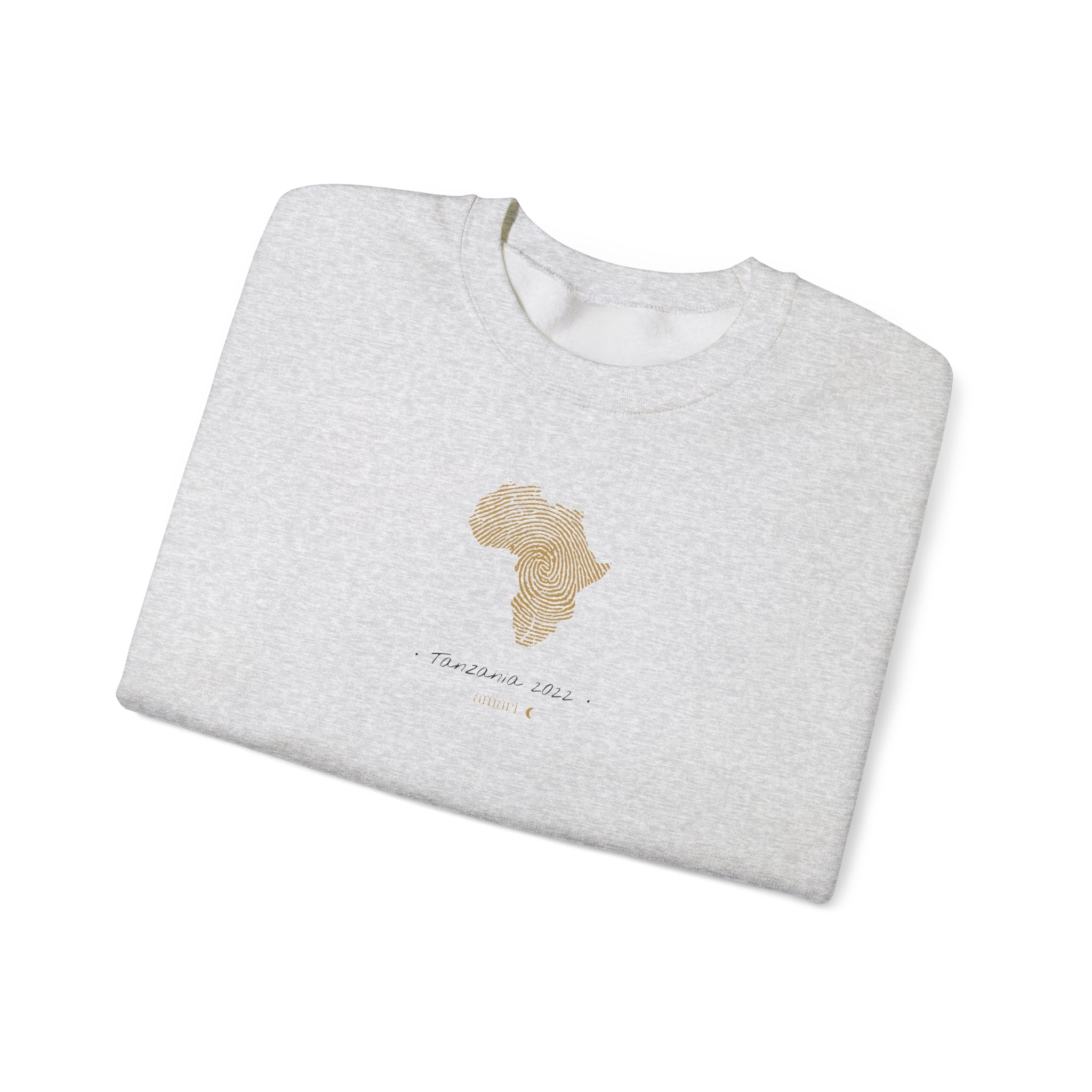 YOUR Africa | Personalized African Fingerprint Map Sweatshirt | Unisex Streetwear | amari