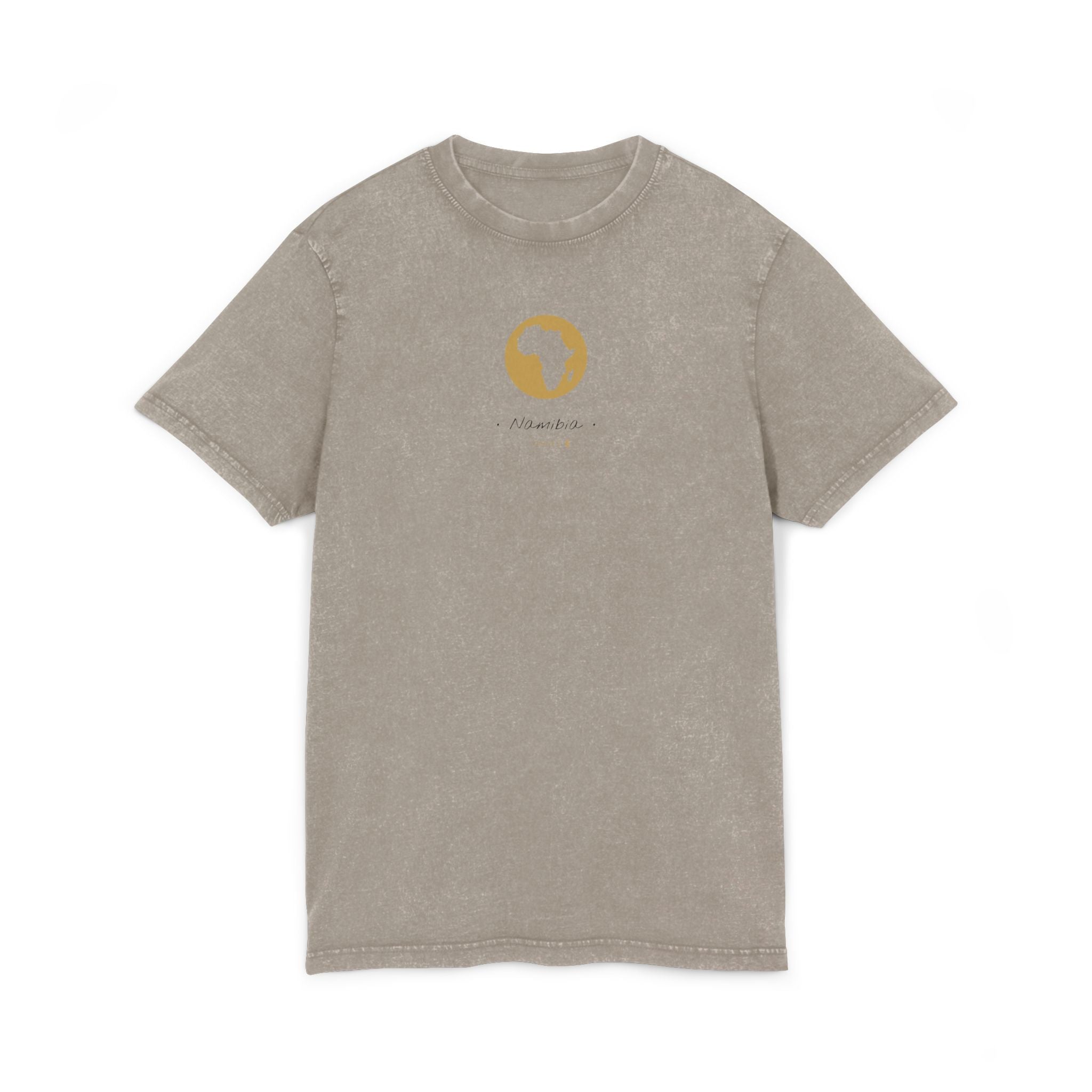 FAV Continent | Personalized African Map T-Shirt | Acid-washed Streetwear | amari
